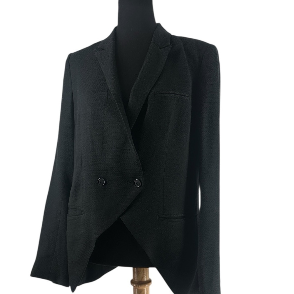Zadig & Voltaire blazer valdo Deluxe wool blend double-breasted jacket sz sm